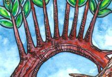 Ý Nghĩa Lá Nine of Wands - Tarot of Trees 17