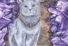 The Priestess - Mystical Cats Tarot 49
