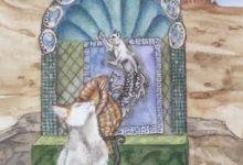 Eight of Sea - Mystical Cats Tarot 17