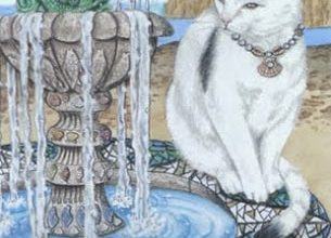 Sea Queen - Mystical Cats Tarot 15