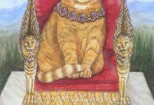 The Emperor - Mystical Cats Tarot 10