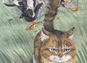 Six of Sky - Mystical Cats Tarot 10
