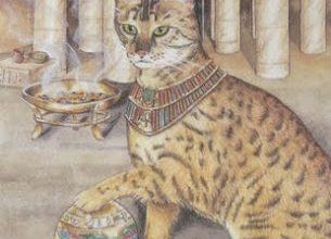 The Priest - Mystical Cats Tarot 17