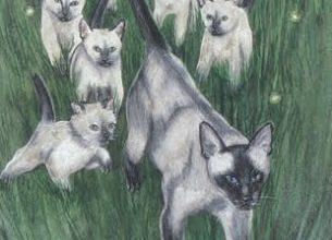 Eight of Earth - Mystical Cats Tarot 6