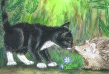 Earth Kitten - Mystical Cats Tarot 21
