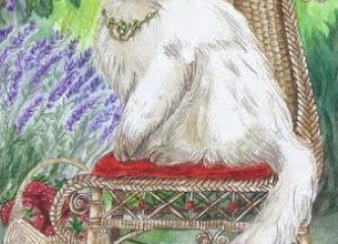 Earth Queen - Mystical Cats Tarot 9