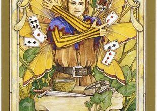 Lá The Magician - Mystic Faerie Tarot 10