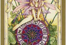 Lá Wheel of Fortune - Mystic Faerie Tarot 7