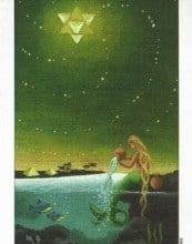 Lá XVII. The Star - Sun and Moon Tarot 12