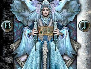 Lá II. The Hight Priestess - Tarot Illuminati 15