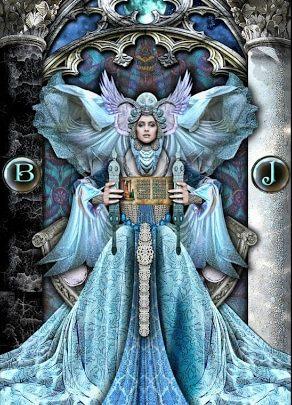 Lá II. The Hight Priestess - Tarot Illuminati 1