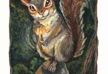 The Happy Squirrel - Animism Tarot 8