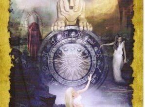Lá The Wheel of Fortune - Mystic Dreamer Tarot 15