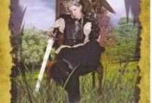 Lá King of Swords - Mystic Dreamer Tarot 36