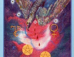 Lá Two of Pentacles - Celestial Tarot 17