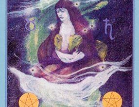 Lá Six of Pentacles - Celestial Tarot 8