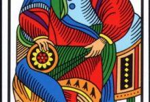Lá King of Pentacles - Tarot of Marseilles 9