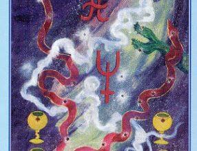 Lá Seven of Cups - Celestial Tarot 8