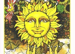 Lá XIX. The Sun - Revelation Tarot 11