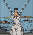 Diễn Giải Xuôi của Lá Bài 2 of Swords 16