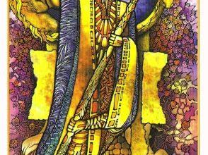 Lá King of Wands - Revelation Tarot 13