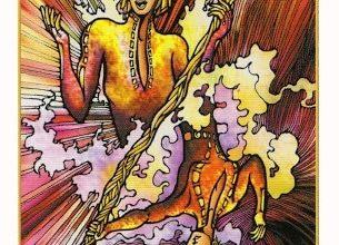 Lá Page of Wands - Revelation Tarot 15