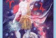Lá Three of Wands - Celestial Tarot 1