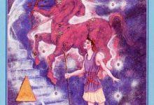 Lá Prince of Wands - Celestial Tarot 18