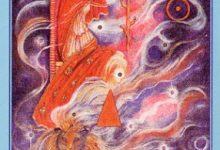 Lá Queen of Wands - Celestial Tarot 11