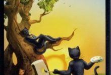Lá Ace of Wands - Black Cats Tarot 11