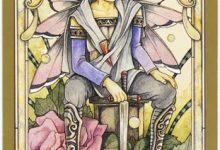 Lá King of Swords - Mystic Faerie Tarot 18