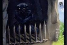 Lá Eight of Swords - Black Cats Tarot 9