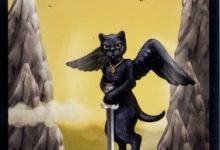 Lá Page of Swords - Black Cats Tarot 76