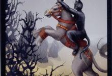 Lá Knight of Swords - Black Cats Tarot 19