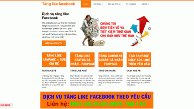 Top 4 dịch vụ mua like, tăng like Facebook giá rẻ uy tín nhất 5
