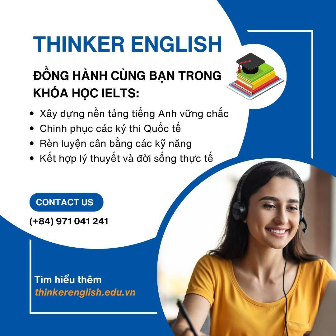 Học Phí Lớp IELTS Tại Thinker English 9